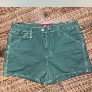 Green Women's Dickies Shorts